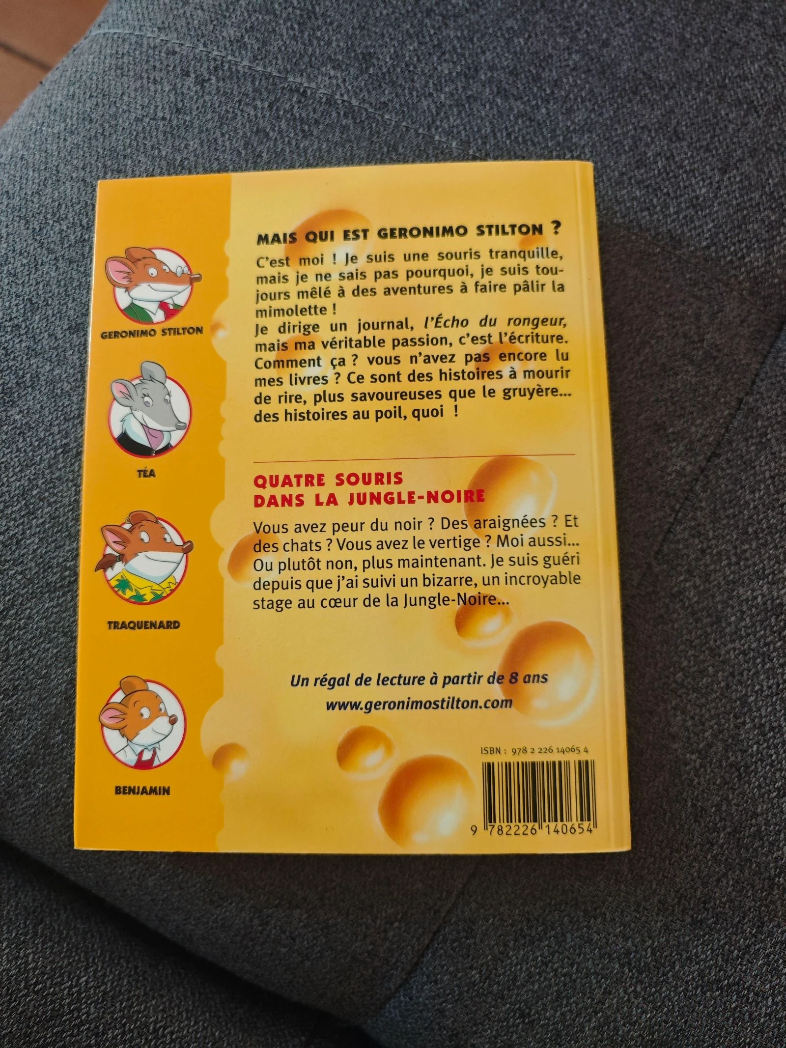 Quatre souris dans la jungle-noire Tome 9 (Geronimo Stilton) – photo 2